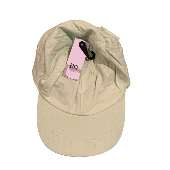 Nordstrom BP Solid Bow Cap Lime Green One Size NWT - Picture 1 of 4